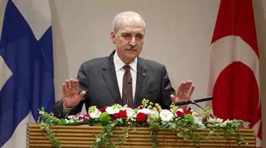 TBMM Başkanı Kurtulmuş Finlandiya'da konuştu : Türkiye Avrupa için teminattır