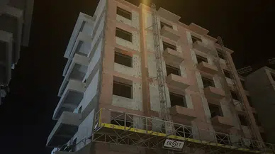 Hatay'da inşaatın 6'ncı katından düşen işçi hayatını kaybetti