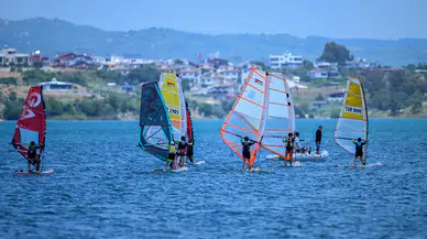 Adana'da Techno 293 Yelken Yarışları başladı