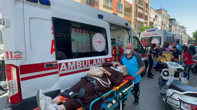 Aydın'da yaya geçidinde kaza : 5 kişi yaralandı