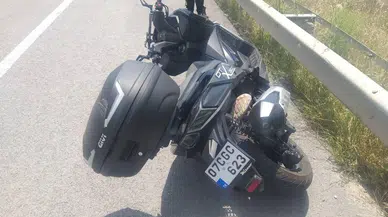 Bilecik'te motosiklet kazası : Yolcu hayatını kaybetti