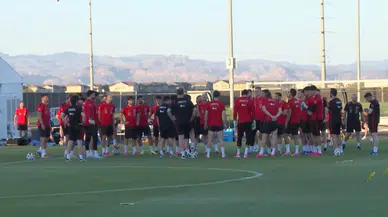 A Milli Takım, ABD maçı hazırlıklarına devam ediyor