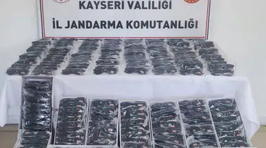 Kayseri'de 3 milyon TL'lik kaçak gözlükler ele geçirildi
