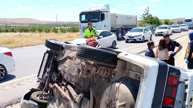 Gaziantep'te feci kaza : 8 aylık bebek hayatını kaybetti