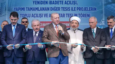 Cumhurbaşkanı Erdoğan, Edirne'de toplu açılış törenine katıldı
