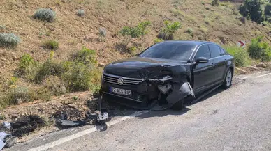 Batman'da iki otomobil çarpıştı, 1 kişi yaralandı