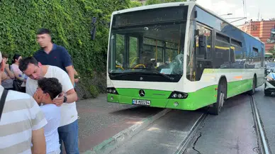 Bursa'da anne ve bebeğine halk otobüsü çarptı