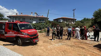 Muğla'da altyapı çalışmasında korkunç kaza : 27 yaşındaki işçi toprak altında kaldı