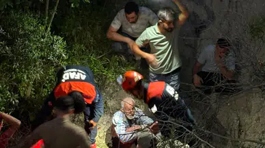 Hatay'da kayıp Alzheimer hastası yaşlı adam 43 saat sonra yaralı halde bulundu
