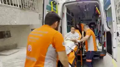 LGS'de zamanla yarış : Sağlık sorunu yaşayan öğrenci ambulansla okula götürüldü