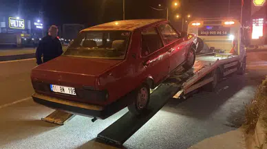 Bolu'da aracını bırakıp polisten kaçan sürücüye 200 bin lira ceza yazıldı