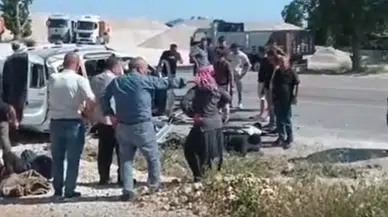 Mersin'de feci kaza: 4'ü ağır 6 yaralı