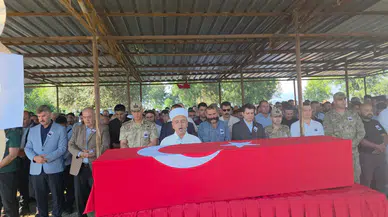 Şırnak'ta kalp krizi geçirip şehit olan uzman çavuş defnedildi