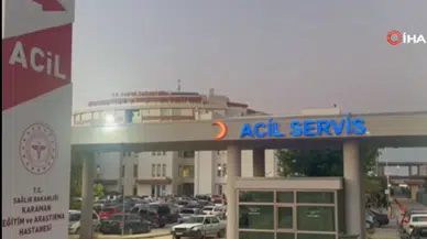 Karaman'da 3 yaşındaki çocuk 2 metre yükseklikten düştü