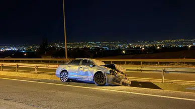 Kayseri'de kaza : 3 yaşındaki bebek yaralandı