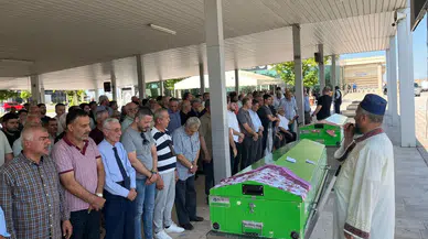 Malatya'da öldürülen anne ve kızı son yolculuğuna uğurlandı