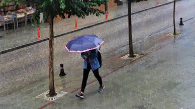 Meteoroloji'de uyarı : 9 ile sağanak geliyor