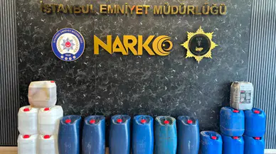 İstanbul'da uyuşturucu operasyonu : 519 kilo sıvı metamfetamin ele geçirildi
