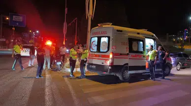 Siirt'te otomobil ile motosiklet çarpıştı : 1 ağır yaralı