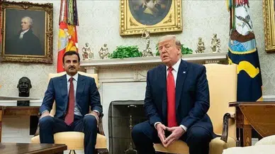 Katar Emiri Al Sani, Trump ile telefonda görüştü