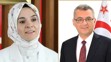 Bakan Göktaş, KKTC Cumhurbaşkanı Erhürman ile bir araya geldi