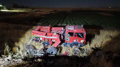 Şanlıurfa Siverek'te kaza : Minibüs ile arazöz çarpıştı