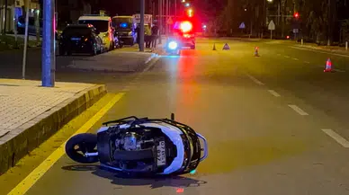 Antalya'da motosiklet kazası : 1 kişi hayatını kaybetti, 1 kişi ağır yaralandı