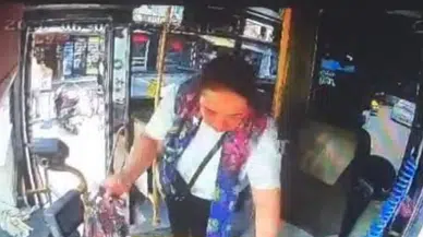 Adana'da bir kadın şoförünün parasını çaldı