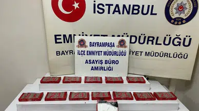 İstanbul Bayrampaşa’da 20 kilo kokain ele geçirildi