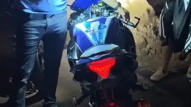 Manisa Salihli'de motosiklet sürücüsüne 27 bin TL ceza