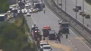 Eyüpsultan'da zincirleme trafik kazası : 6 kişi yaralandı