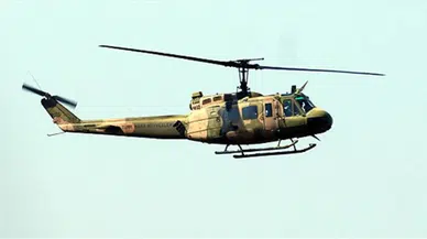 Malatya'da mantar toplarken kalp krizi geçiren hasta askeri helikopterle dağdan indirildi
