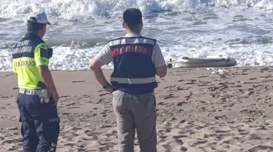 Bartın Kurucaşile'de plajda silahlı insansız hava aracı bulundu