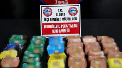 Alanya'da 4 kilo uyuşturucu ele geçirildi