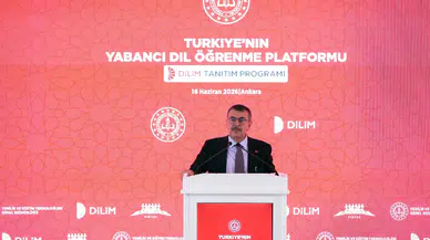 Bakan Tekin Türkiye'nin yabancı dil öğrenme platformu DİLİM'i tanıttı