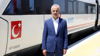 Ulaştırma Bakanı Uraloğlu Halkalı-Kapıkule hattında test sürüşü yaptı
