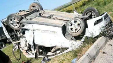 Elazığ'da cezaevi ring aracı kaza yaptı : 7 yaralı