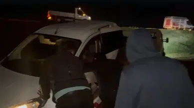 Kars'ta kaza : Sarıkamış'ta iki araç çarpıştı