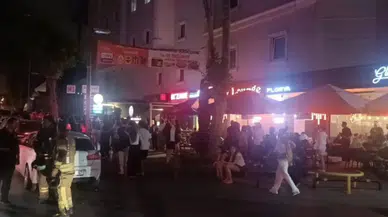 Üniversite yurdunda yangın çıktı