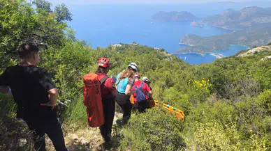 Fethiye Babadağ'da yamaç paraşütü kazası : 2 yaralı tedavi altında