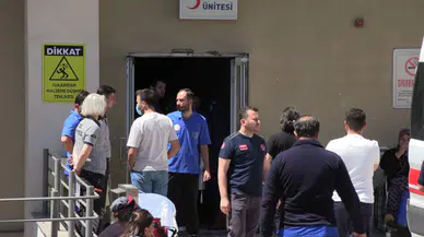 Bolu'da hastanede kimyasal madde paniği : 9 kişi etkilendi