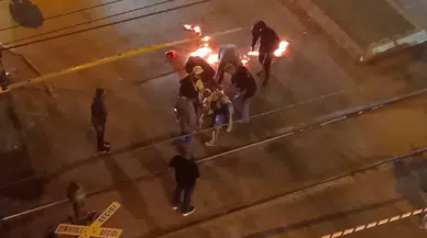 Bandırma'da helyum balonları elektrik akımına kapıldı : 1 kişi yaralandı