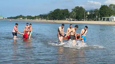 Ordu’da yaz sezonu hazırlığı : 120 cankurtarana eğitim verildi