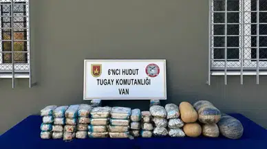 Van hudut hattında 44 kilo uyuşturucu ele geçirildi