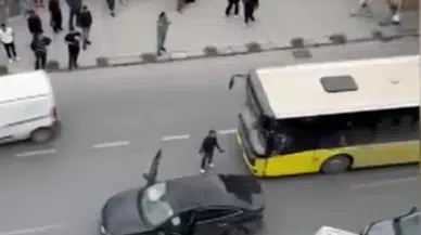 Arnavutköy'de feci kaza : Sürücü sinir krizi geçirdi