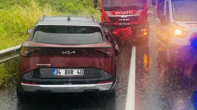 Ordu'da 3 araçlı zincirleme kaza : 6 kişi yaralandı