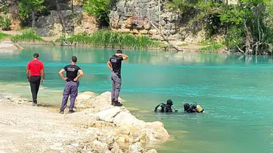 Alara Çayı'nda kaybolan genci arama çalışmaları sürüyor
