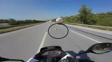 Hatay'da beton mikserinden düşen malzeme kazaya neden oldu