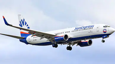 Gaziantep Havalimanı'nda SunExpress uçağında iniş takımı arızası : Uçuşlar geçici olarak durduruldu