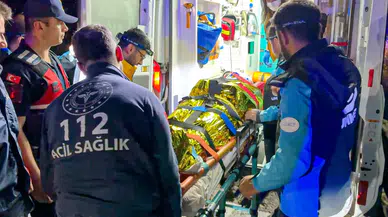 Çorum'da yamaç paraşütü kazası : Dere yatağına düşen sağlıkçı 5 saatte kurtarıldı